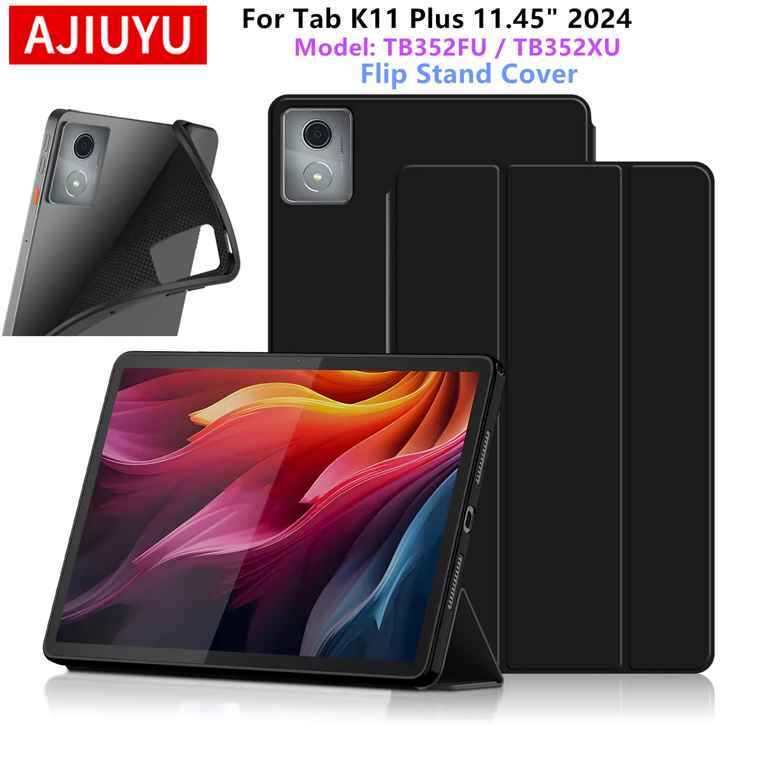 Tablet Cover Accessories - レノボタブ K11 プラスケース 11.45 インチ PU