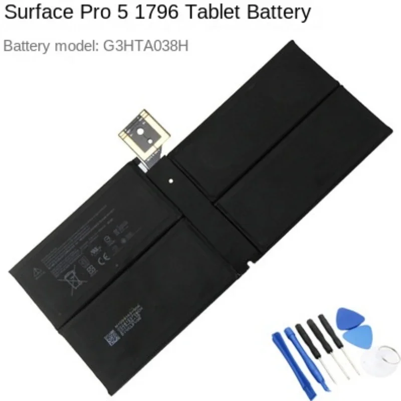 Microsoft Tablet Accessories - 5940mAh7.57V マイクロソフト Surface Pro 5/6 1796