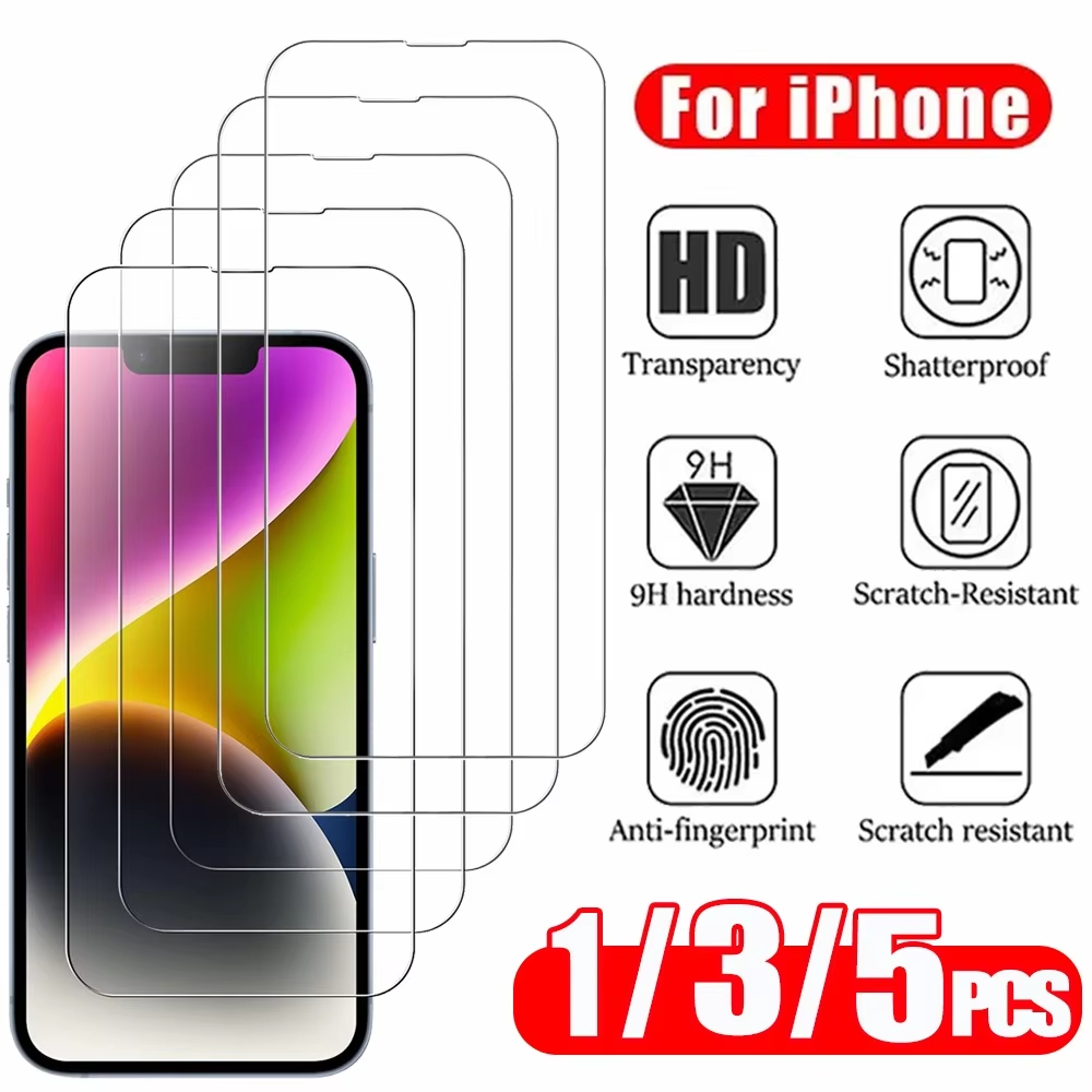 Paper Feel Screen Film - 1/3/5枚入り HD強化ガラス iPhone 18 16 17