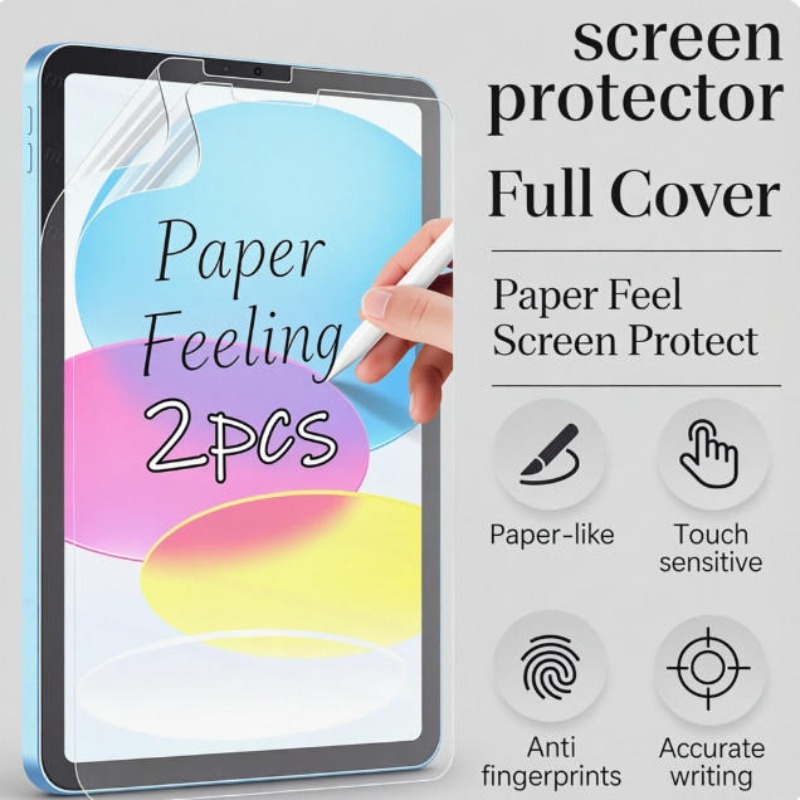 Paper Feel Screen Film - 2枚入り フィールペーパー スクリーンプロテクターフィルム iPad 第11世代(A16) 第10世代