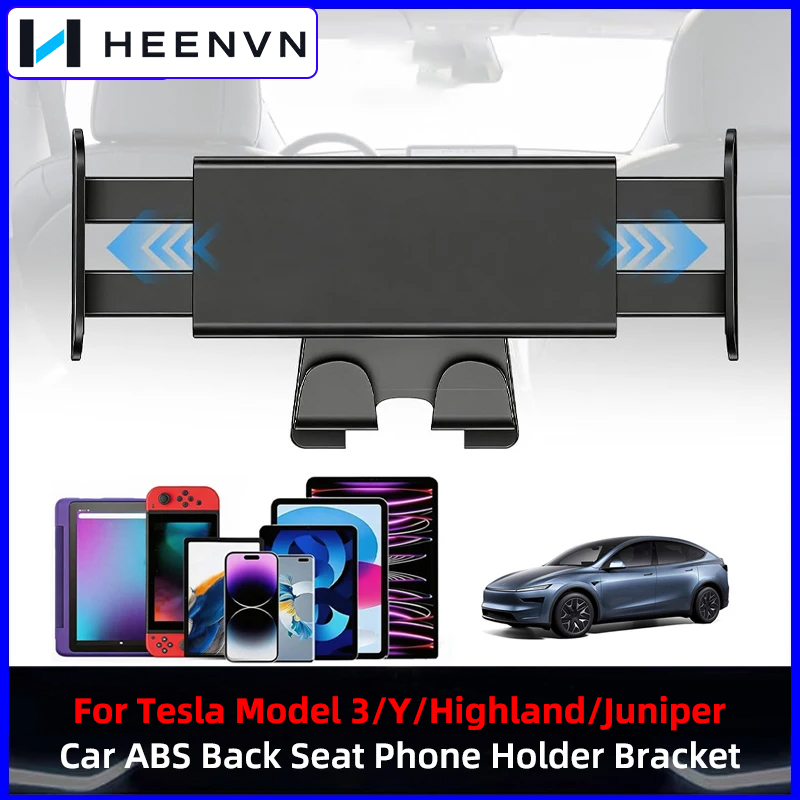 Essential Tablet Accessories - Heenvn 車用ヘッドレストマウントホルダー テスラ モデル3 Y モデルY