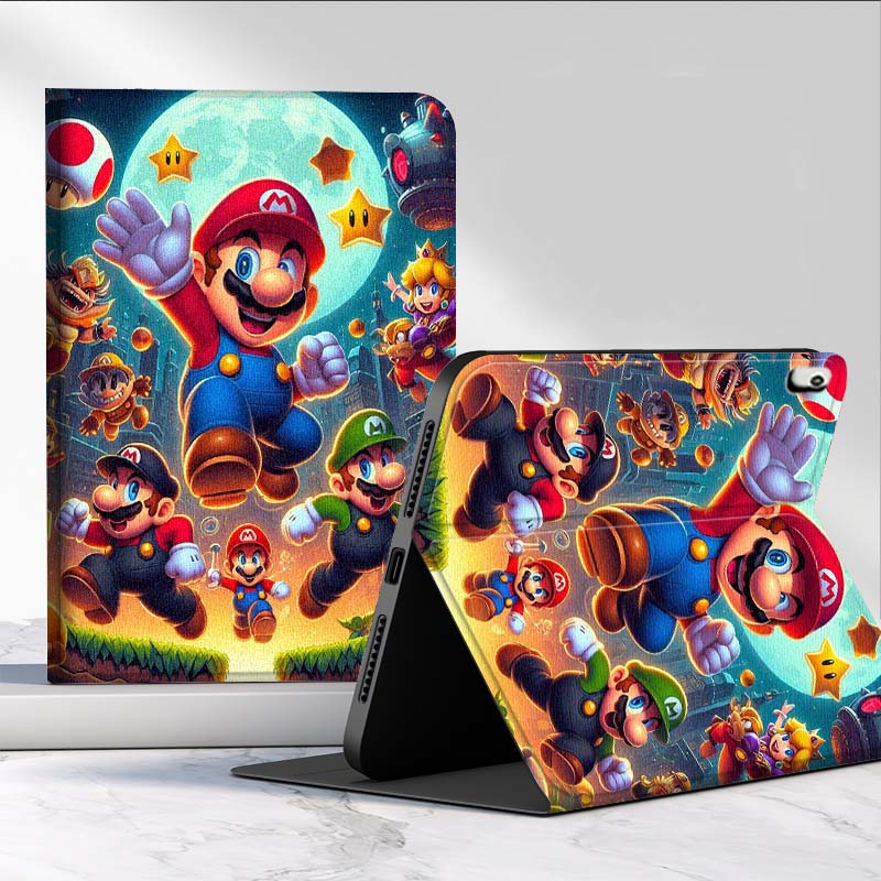 Samsung Tablet A9 Accessories - 漫画 M-Marios アート サムスン ギャラクシー タブ