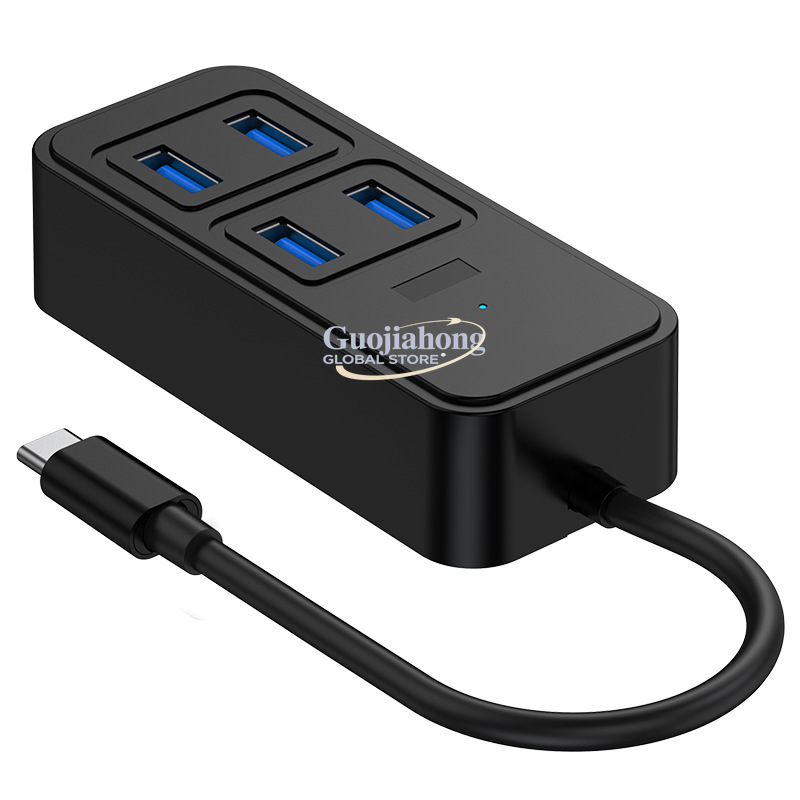 Usb Hub Type C - クロスボーダーUSB3.0ハブ、USBインターフェースブレークアウト、TYPE-C to dc5w、1対5ドッキングステーション、マルチポートハブ