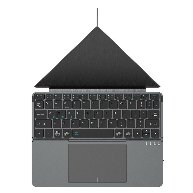 Tablet Keyboard Case - I-BOX ブルートゥースワイヤレス折りたたみキーボード Androidタブレット、iPad、iOSタブレット用フォリオケーススタンドマグネティックキーボード
