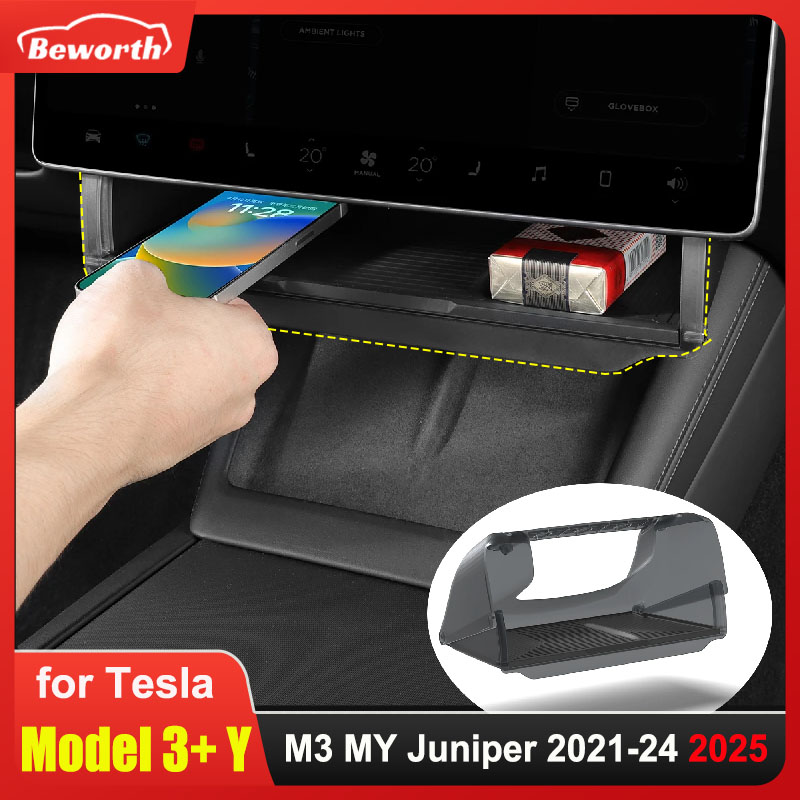 Tesla Tablet Accessories - テスラ モデルY ジュニパー 2025 モデル3 ハイランド