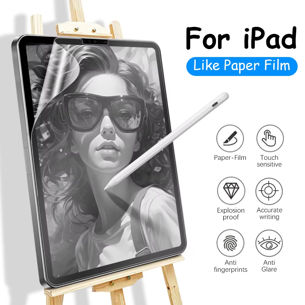 紙のような手触りの手書きフィルムマットスクリーンプロテクター - Paper Feel Screen Film のレビューと価格