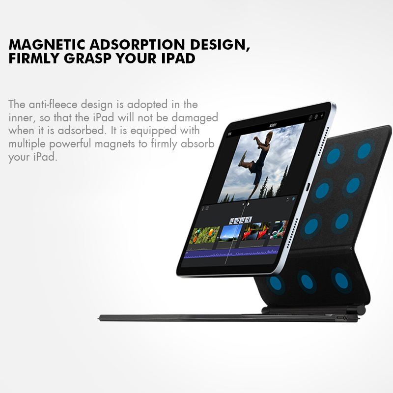 GOOJODOQ バックライトマジックキーボード iPad  - Tablet Accessories Choice Store のレビューと価格