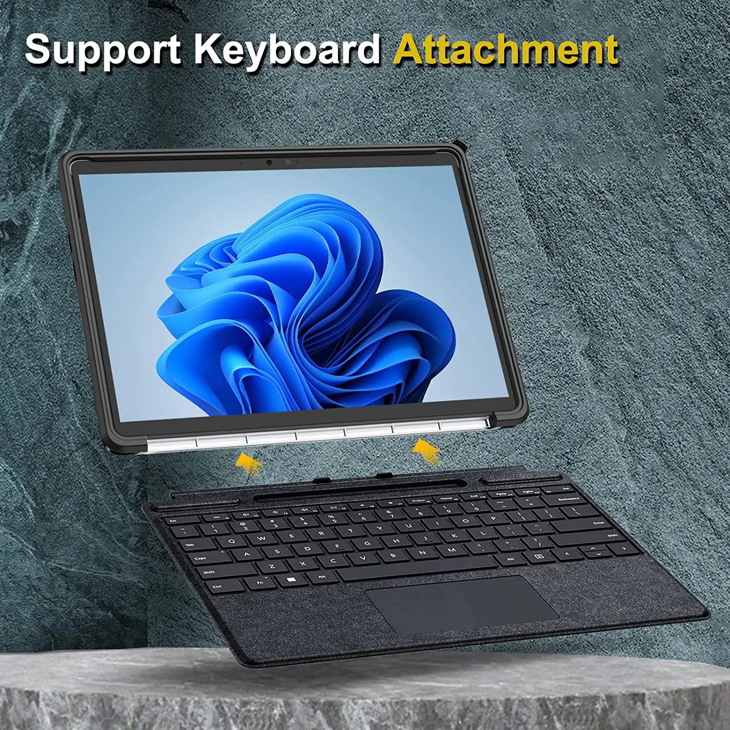 キーボードカバーと互換性のある交換用ハードケース,13インチ - Microsoft Tablet Accessories のレビューと価格
