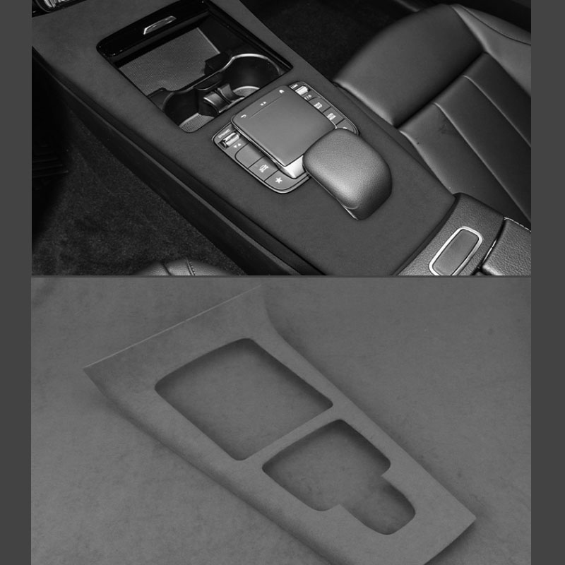 スエードパネル付きセンターコンソールカバー,メルセデスベンツ - Tesla Tablet Accessories のレビューと価格