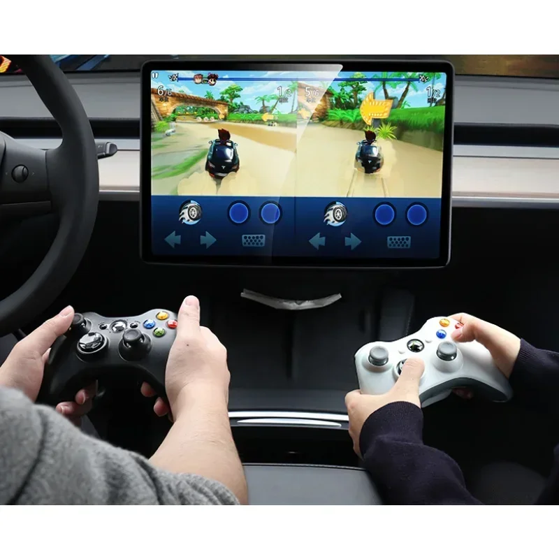 ワイヤレスゲームハンドルスクリーンコントローラー、テスラモデ - Tesla Tablet Accessories のレビューと価格