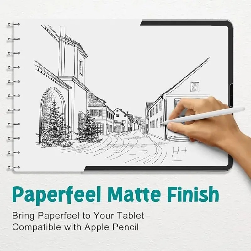 2枚入り フィールペーパー スクリーンプロテクターフィルム  - Paper Feel Screen Film のレビューと価格
