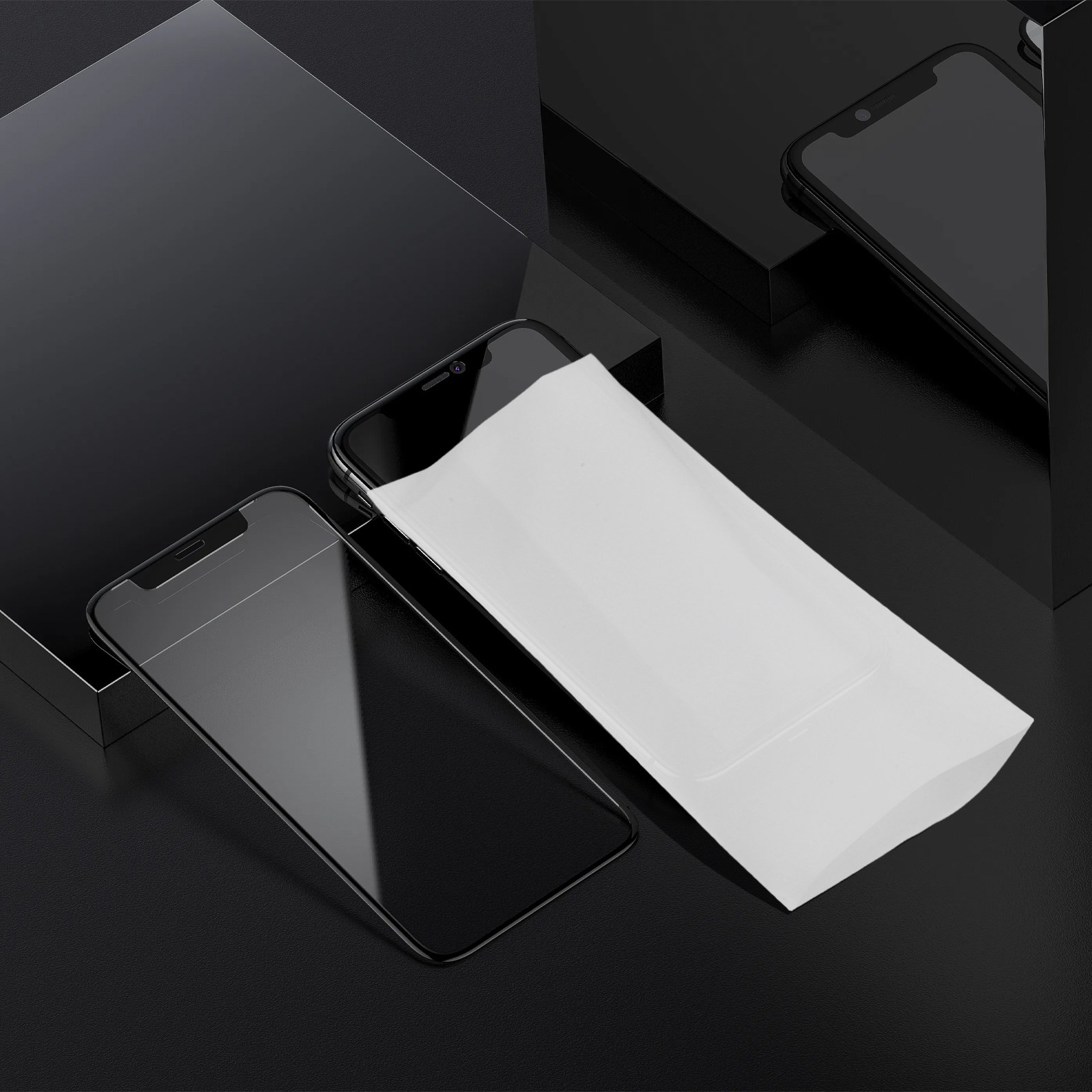 200 個の透明つや消しフラットポーチマット仕上げ包装袋電話 - Screen Protector Matte のレビューと価格