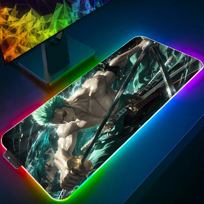 ワンピースゾロマウスパッド RGB ゲームアクセサリー Ga - Essential Tablet Accessories のレビューと価格