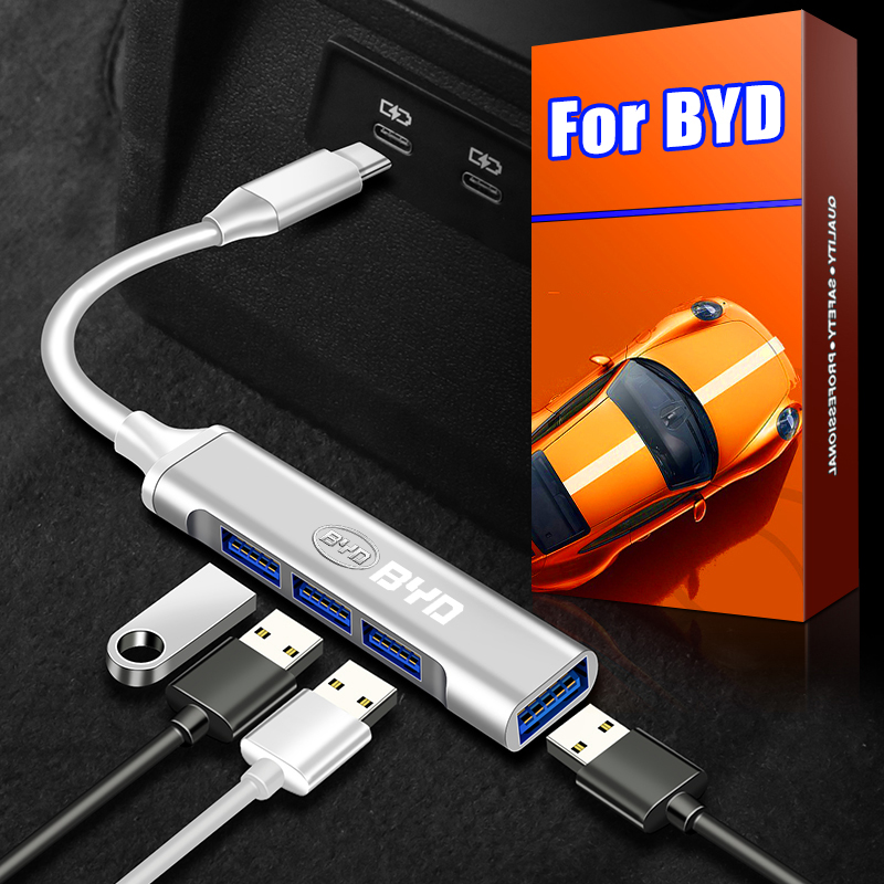 Type-C USBアダプター マルチポート分配器 ハブ 車 - Usb Hub Type C のレビューと価格