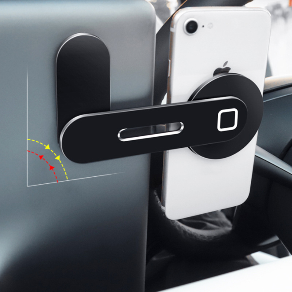 テスラ用磁気携帯電話ホルダー,iPhone 12/12pro - Tesla Tablet Accessories のレビューと価格