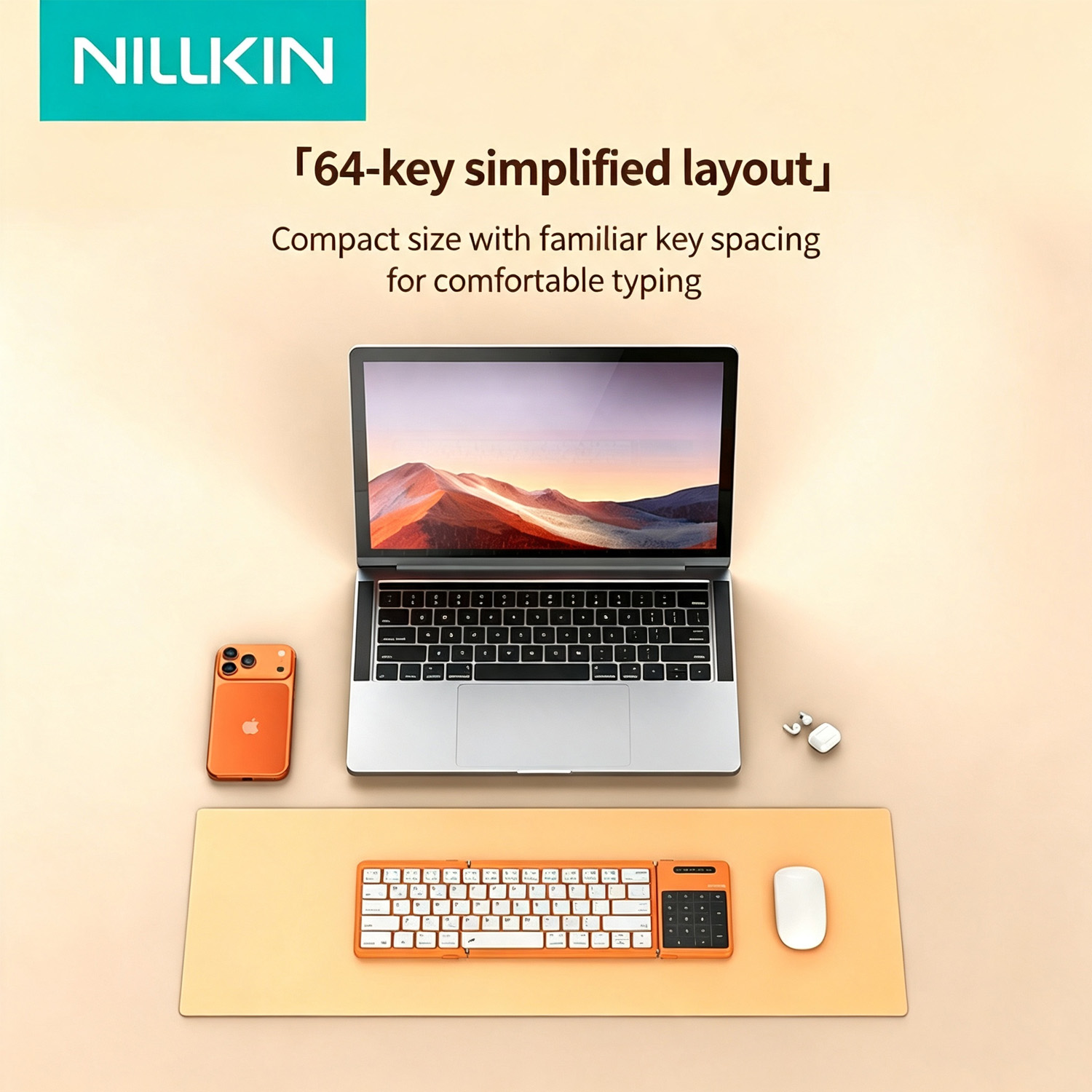 Nillkin フルサイズ折りたたみ式Bluetooth 5 - Bluetooth Trackpad のレビューと価格