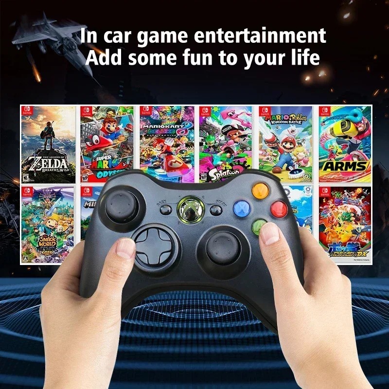テスラ モデル3 Y S X用 ゲームハンドル ワイヤレスス - Tesla Tablet Accessories のレビューと価格