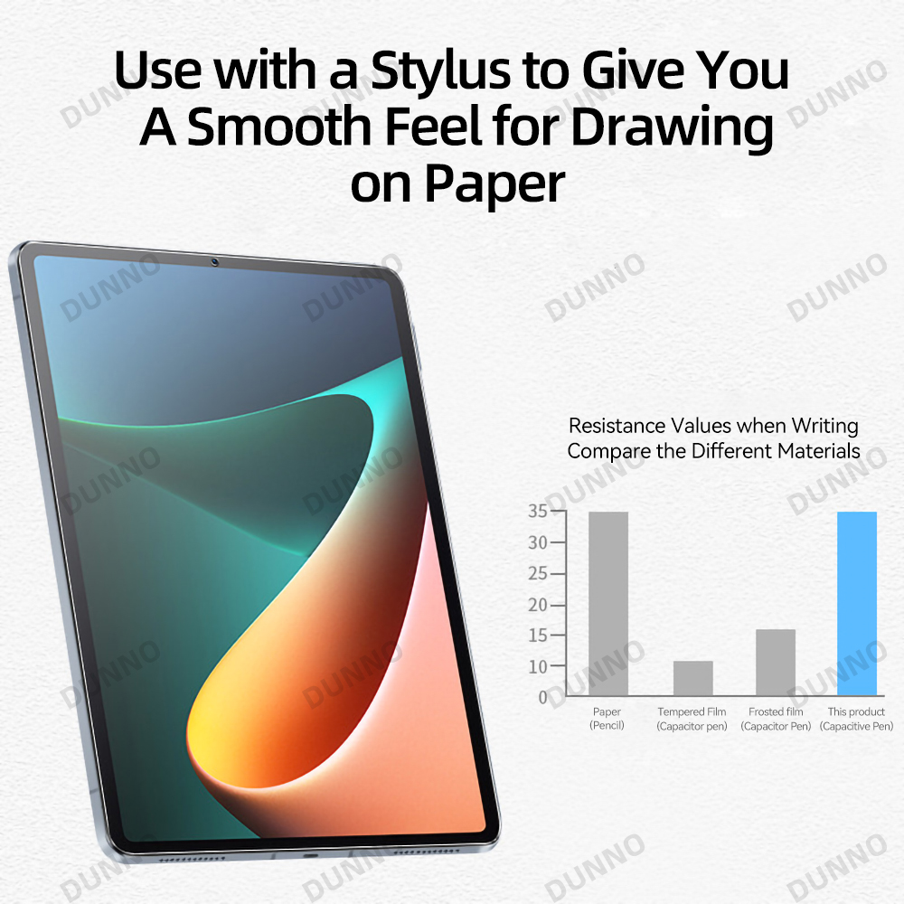 紙の感触フィルム Mi Pad 5 Pro 2021 Xia - Paper Feel Screen Film のレビューと価格