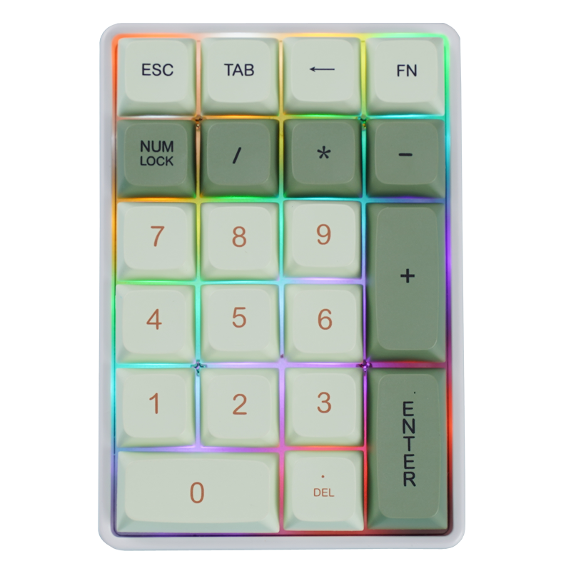 K21 トリモードメカニカルテンキー FREEWOLF ホッ - Bluetooth Trackpad のレビューと価格